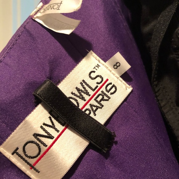 Gorgeous purple gown! - Picture 4 of 4